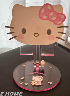 hellokitty手机支架桌面2025新款懒人可折叠多功能可调节平板支架