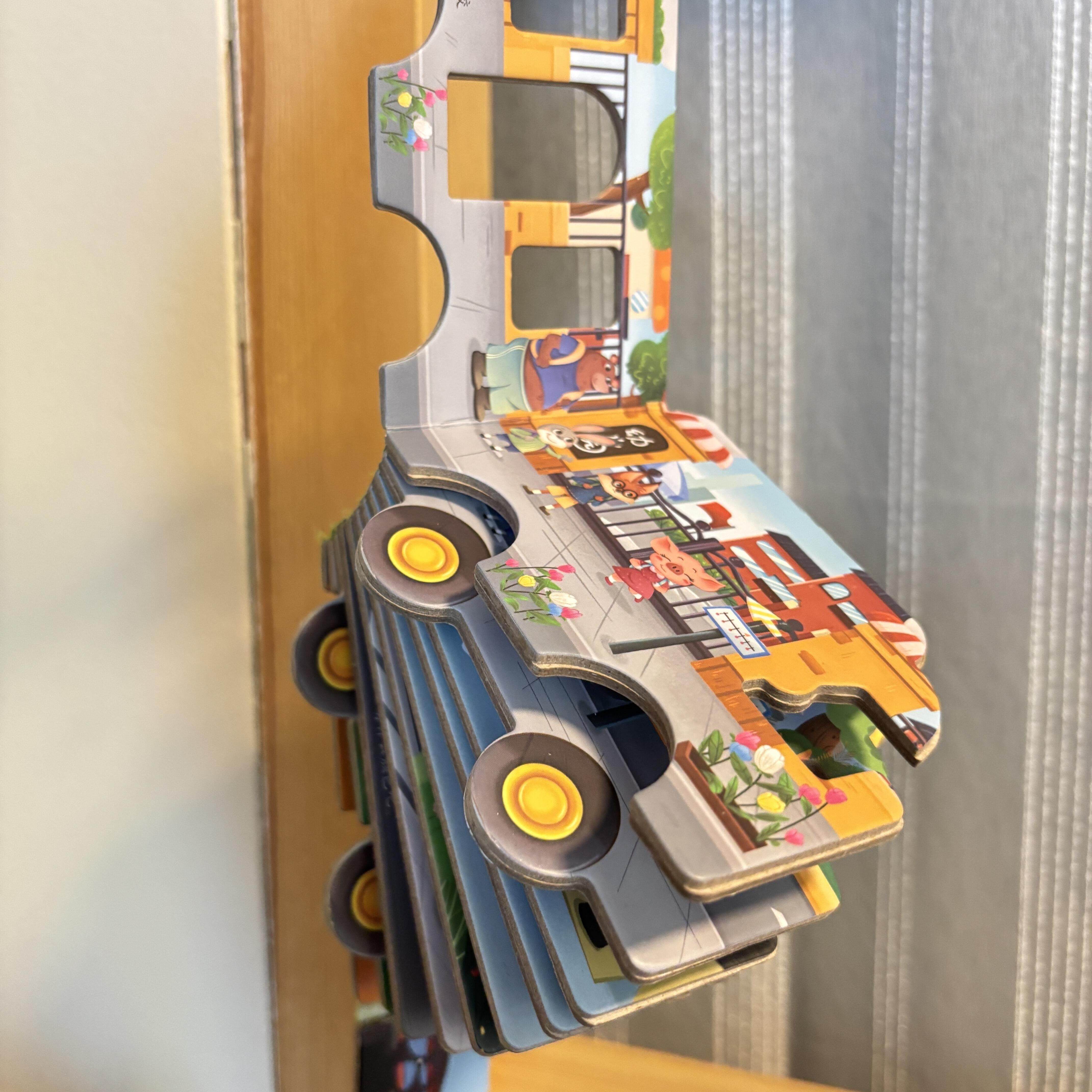 儿童3d立体书挂图识字卡片启蒙早教书认知书宝宝幼儿训练翻翻书