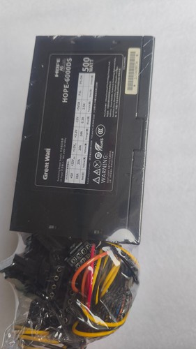 原装拆机长城电源HOPE6000DS电脑电源台式机电源额定500w电源主机