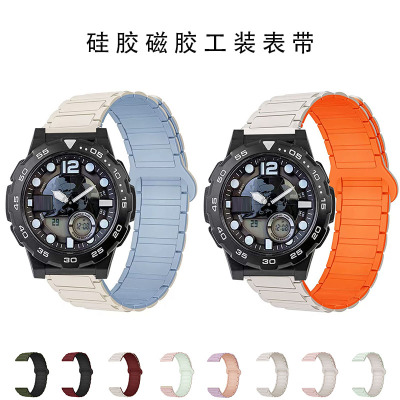 适用卡西欧AEQ-100硅胶防水表带