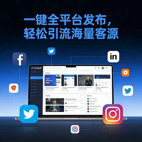 外贸客户开发软件社媒引流精准FB采集ins裙发系统tk矩阵海外拓客