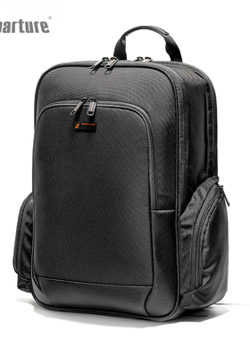 DEPARTURE休闲包高级双肩包商务通勤男士背包大容量书包电脑包