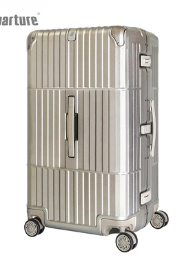 departure超大容量拉杆箱PC行李箱商务箱子密码箱异型旅行箱 男女