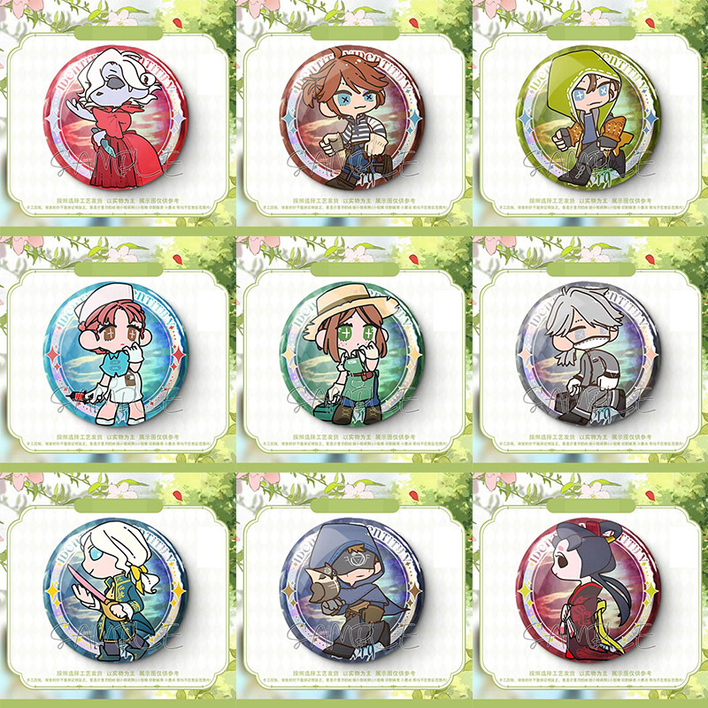 第五人格吧唧马口铁徽章红蝶囚徒入殓师医生约瑟夫二次元动漫