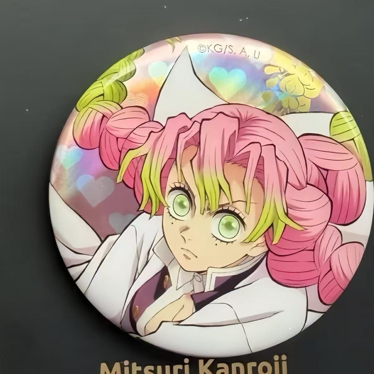 鬼灭之刃联动瑞幸周边二次元精美吧唧谷子礼物马口铁徽章胸针挂件