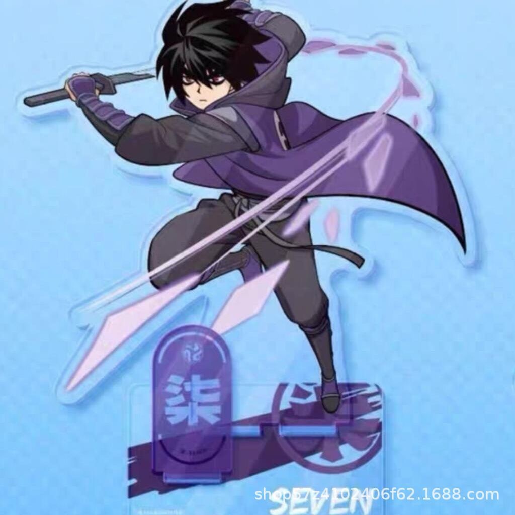 新款自制刺客伍六七同人周边亚克力桌摆立牌学生装饰送礼桌摆卡通