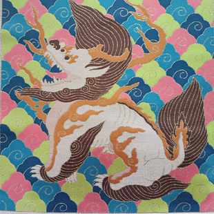 木兮复原款明制汉服獬豸织金妆花补子