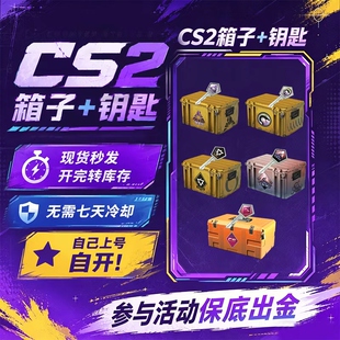 CSGO钥匙加箱子梦魇变革反冲热潮毁灭之手cs2自开号【现货秒发】