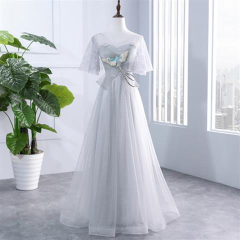 伴娘服2025新款韩版中长款姐妹团学生聚会连衣裙宴会晚礼服显瘦女