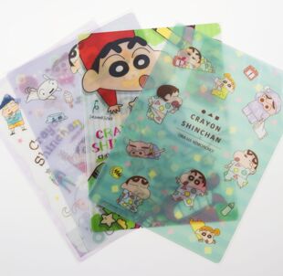 现货日本CRAYON SHINCHAN蜡笔小新联名限定版B5垫版书写考试用垫