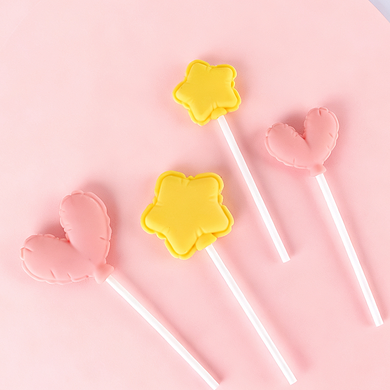 可爱星星爱心造型蛋糕装饰