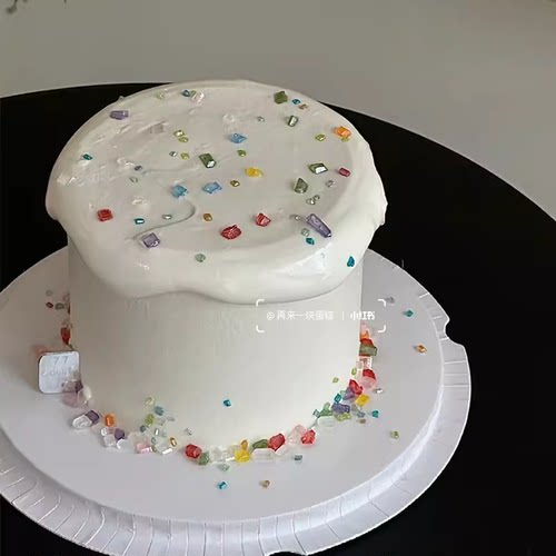 网红彩砂糖水晶糖钻石糖