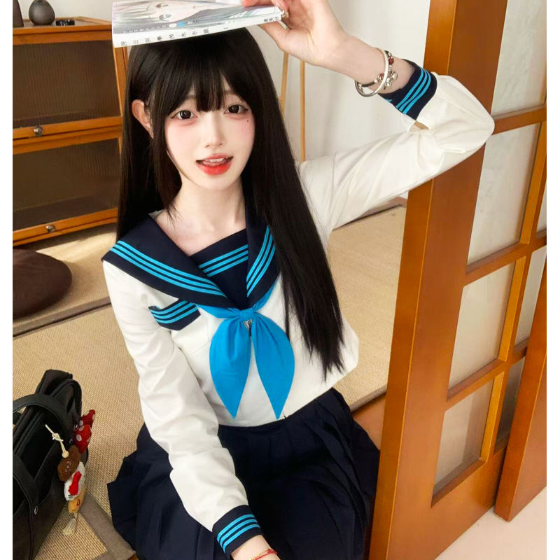 小甜鸭梨社jk制服水手服【山海恋】正版日系学院风学生中间服套装