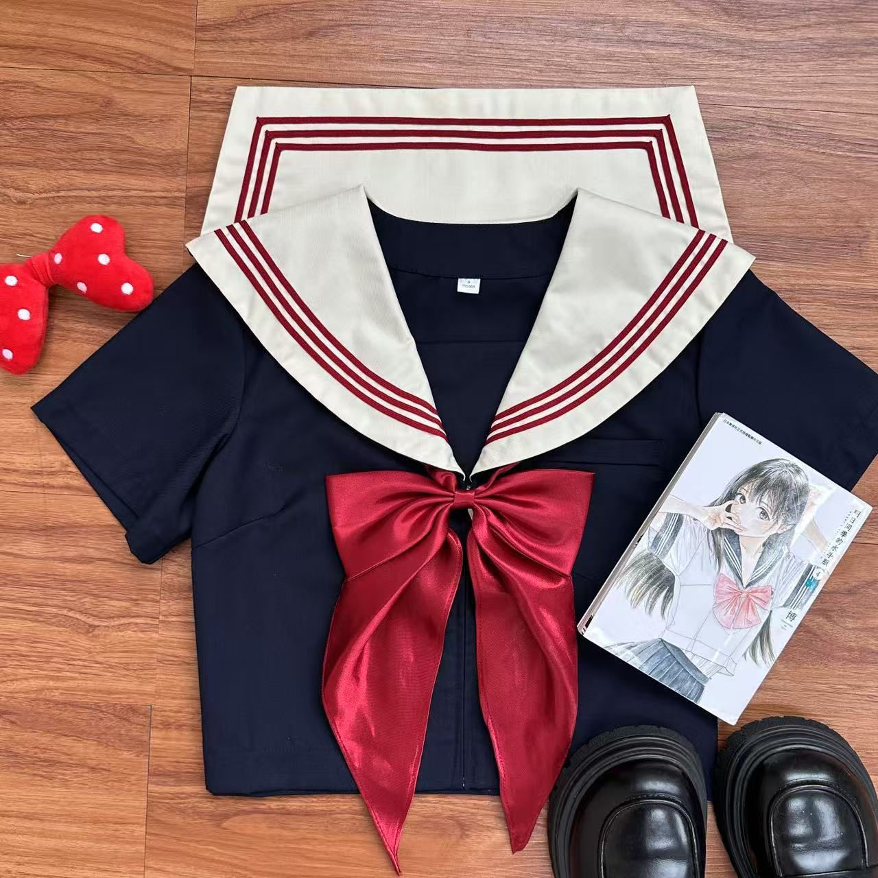 猫腻JK制服三本正统水手服jk日系正版基础中间校服学院长袖套装