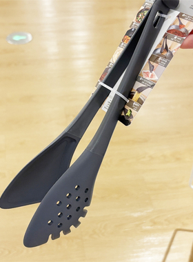 NITORI宜得利十种用途硅胶铲料理钳灰色