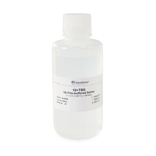 bs BL608A 500ml 10*TBS 即用型水试剂 pH =7.4-7.6