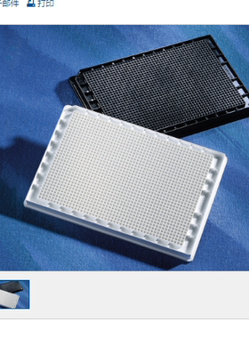 1536孔板 黑色 平底 NBS处理表面 未灭菌|0|Corning/康宁 3728