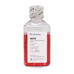 HEPES Biosharp 含酚红 BL312A 丙酮酸钠 IMDM液体培养基