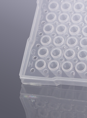 BiosharpBS-PC96-C200ul96孔半裙边透明PCR板20块/包