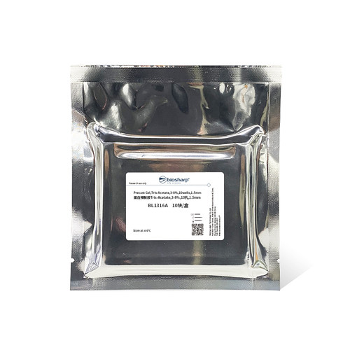 BL1316A 蛋白预制胶Tris-Acetate,3-8%, 10孔, 1.5mm