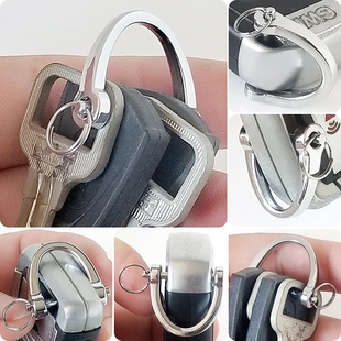 防丢环A钥匙马蹄扣子蹬包环螺丝d形可拆配件五金属特中小大内宽号