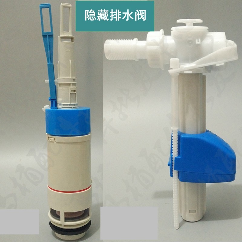 TOTO隐藏式挂墙式马桶水箱配件排水阀进水阀坐便器入墙762进水器