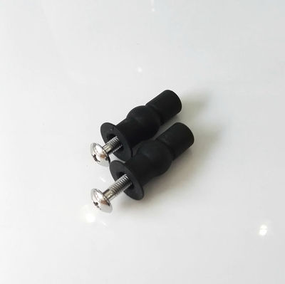 坐便器插入式螺丝固定盖板