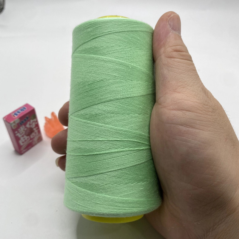 薄荷绿402宝塔线细线家用老式缝纫机线手工缝纫涤纶缝衣线3000码