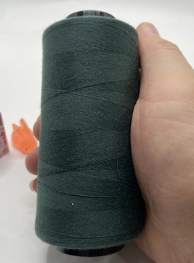 墨绿色402宝塔线细线家用老式缝纫机线手工缝纫涤纶缝衣线3000码