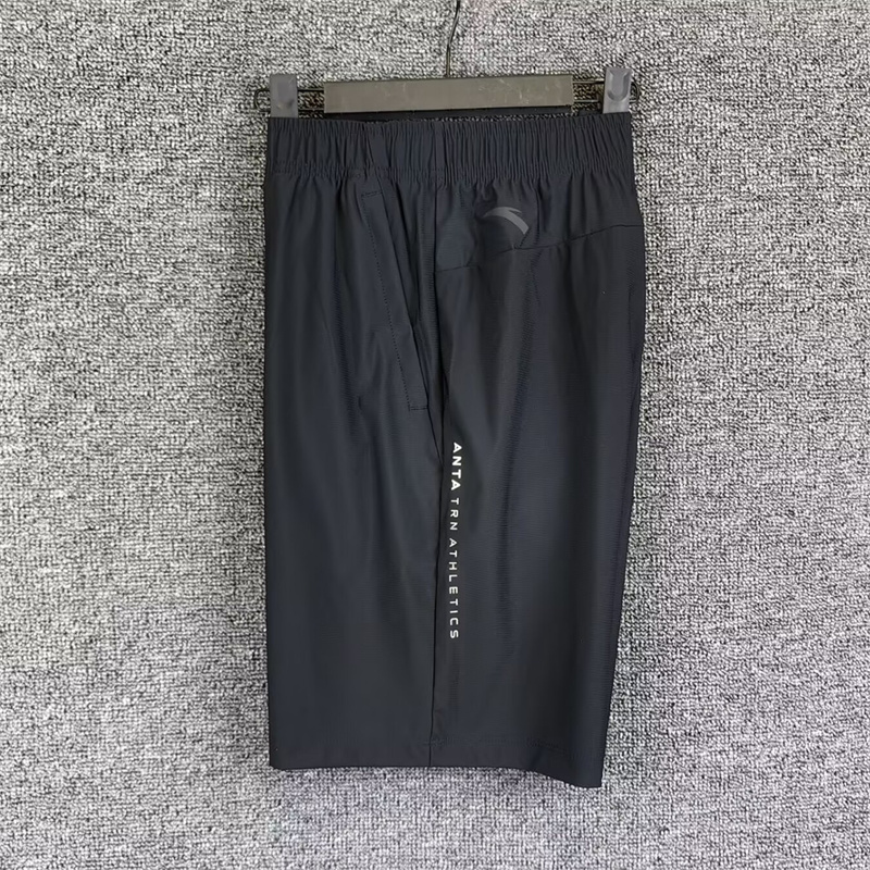 安踏五分短裤男2025夏款冰肤透