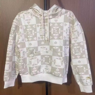 安踏连帽卫衣女2026春新款休闲纯色运动上衣162618707