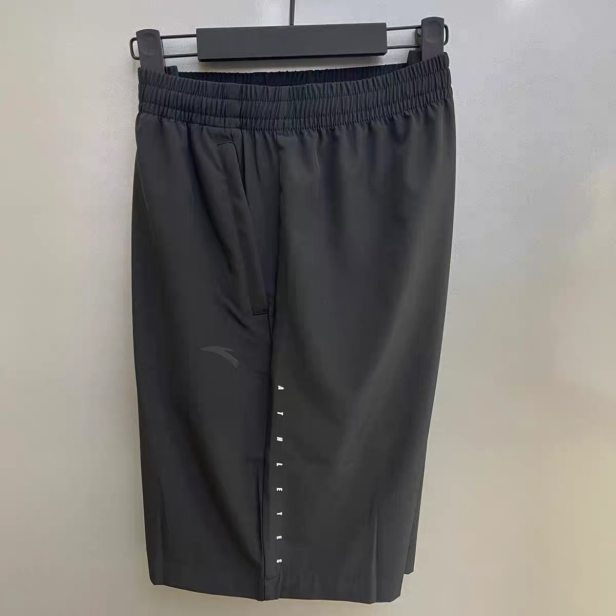 安踏梭织运动短裤男夏款吸湿