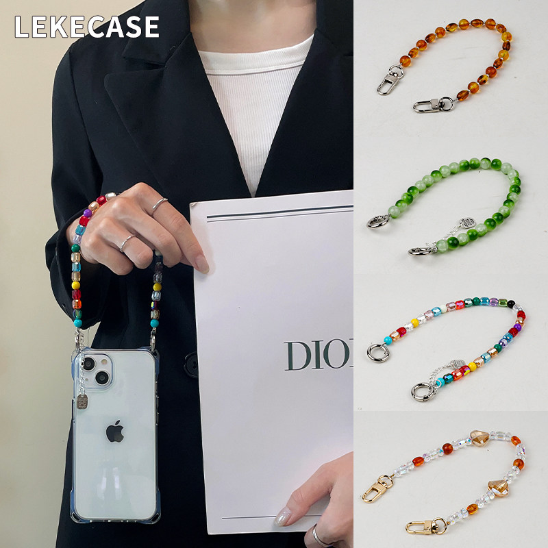 乐壳 适用手机挂绳手腕串珠挂链户外旅行解放双手链条手提可拎,3C数码配件,手机挂件/手机链,淘宝优惠券,粉丝福利购,淘宝优惠卷