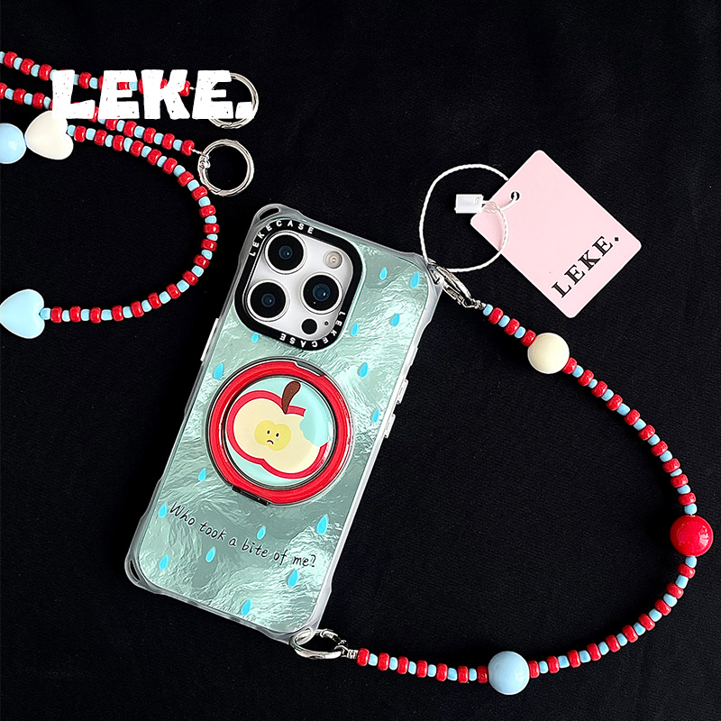 咬一口苹果支点壳挂绳斜挎链支架