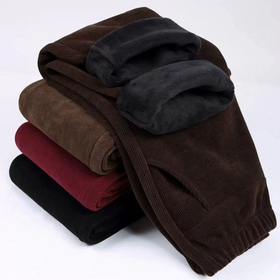 灯芯绒阔腿哈伦裤女春秋冬高腰垂感黑色加绒宽松条绒休闲萝卜长裤,女装/女士精品,休闲裤,淘宝优惠券,粉丝福利购,淘宝优惠卷