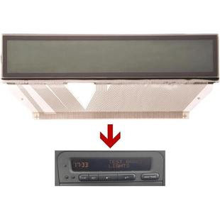 SAAB LCD Display SID2 Ribbon Repair Pixel With