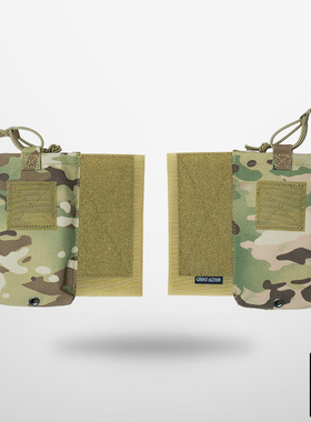 幽灵行动 战术背心左右内置对讲机包电台包工具包PRC152 148适用