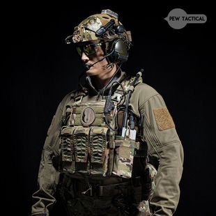 PEWTAC AVS中型战术背心 MBAV/SWIMMER CUT前后板&HARNESS支撑架