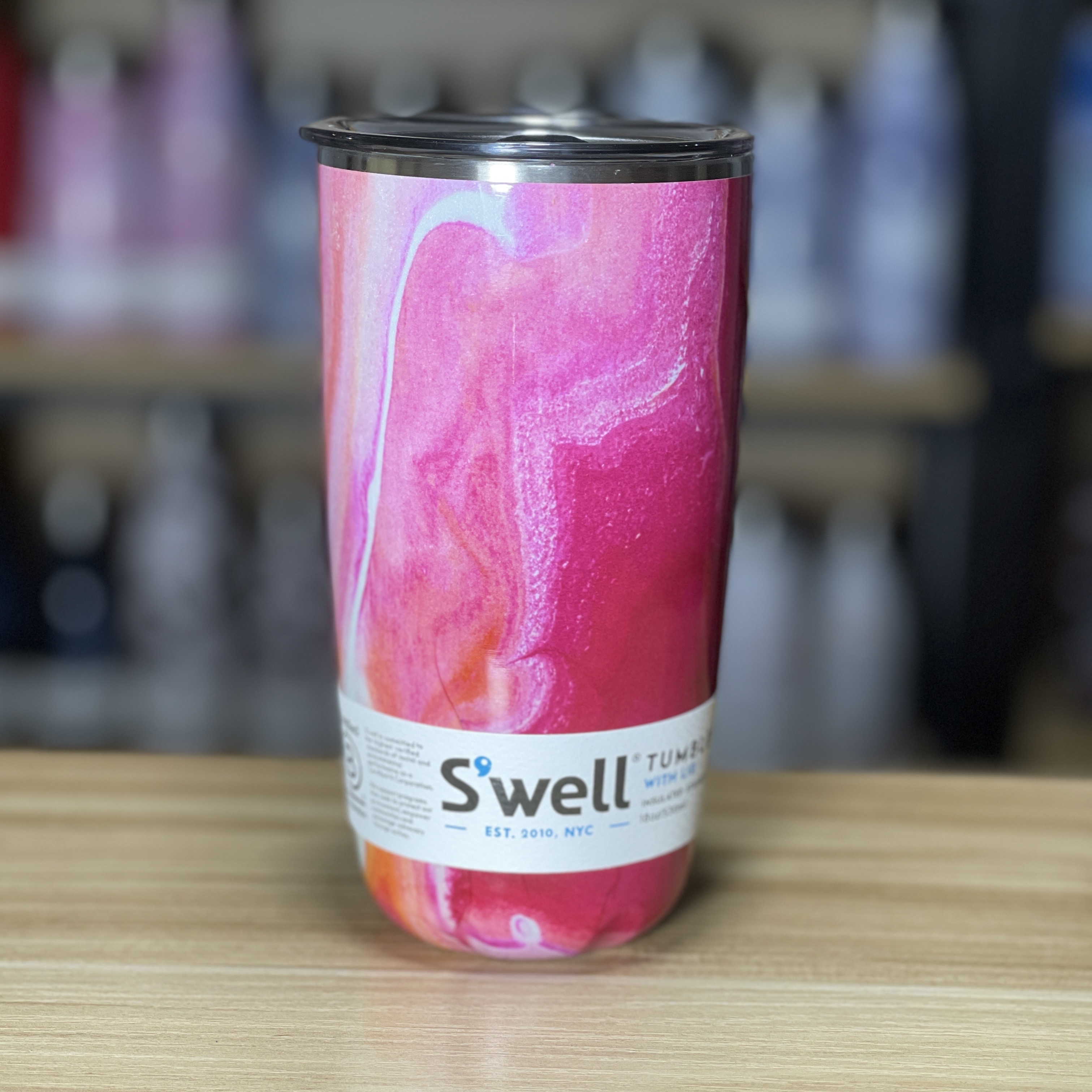 Swell咖啡杯吸管杯保温保冷马克杯女生水杯男士便携随行杯送礼物