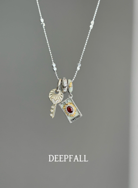 DEEPFALL【丰饶女皇官搭】s925纯银女皇牌diy可拆卸吊坠搭配项链