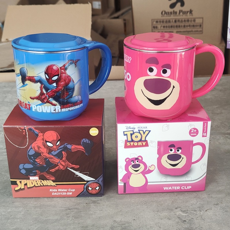 儿童水杯家用喝水304钢宝宝