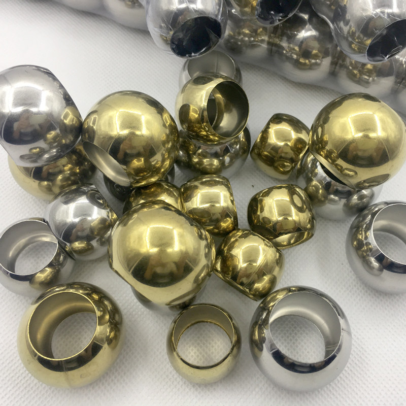 304不锈钢双孔球 水涨冲孔双通球 对孔圆球防盗网配件球厂家直销,五金/工具,钢珠/钢球/滚珠,淘宝优惠券,粉丝福利购,淘宝优惠卷