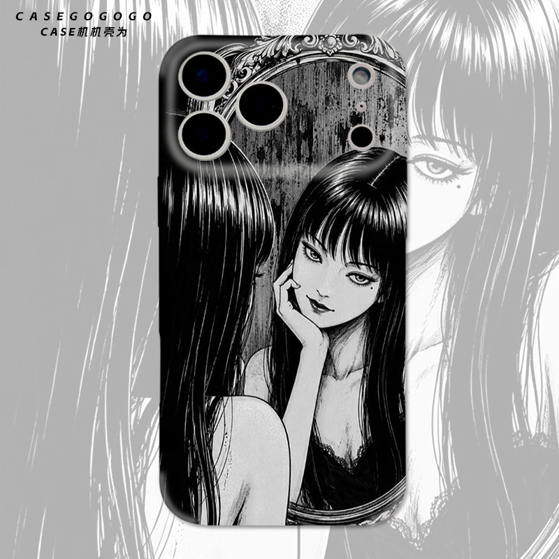 伊藤润二手机壳适用于苹果iPh手机保护套/壳