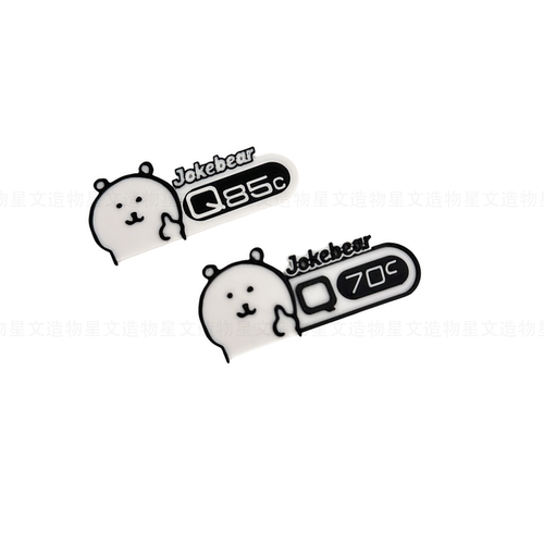 26款AE4创意个性立体极核车标防水自粘logoAE4max2+卡通车标装饰