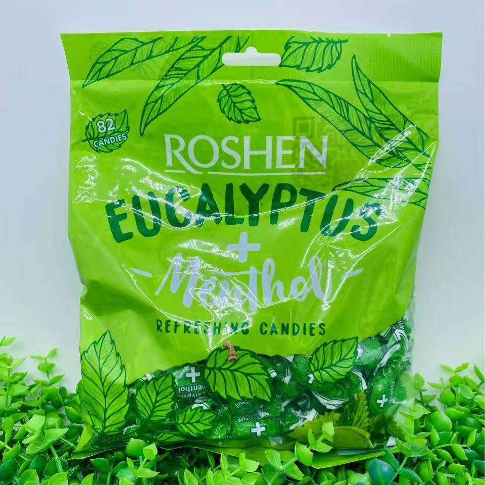 乌克兰进口爱比可如胜roshen薄荷糖清爽冰清怡强劲清凉清新口硬糖