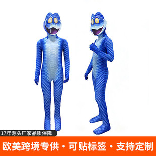 疯狂动物城cos蛇盖瑞儿童演出服cosplay服装角色扮演圣诞节扮演服