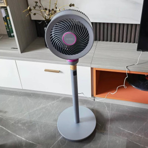 艾美特天鹅PRO空气循环扇净化智能电风扇用落地遥控轻音FA18-RD70