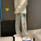 秋冬新品个性爱心印花休闲卫裤休闲裤XZ502-K503-P50控65，男装休闲裤，星座502