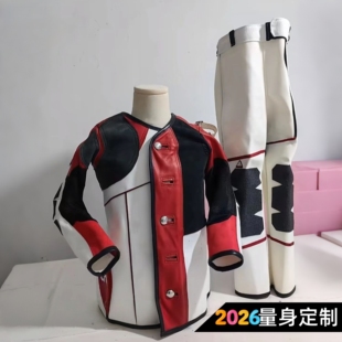 专业射击服定制训练服比赛服射击爱好者中小学生俱乐皮衣运动装备