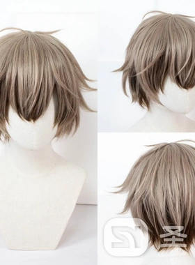 圣奈Alban Knox vTube虚拟偶像cos假发渐变造型款重量:166g短发